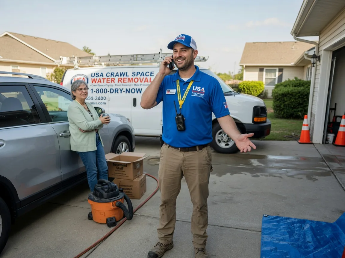 Crawl Space Water Removal Kirby, AR FAQs